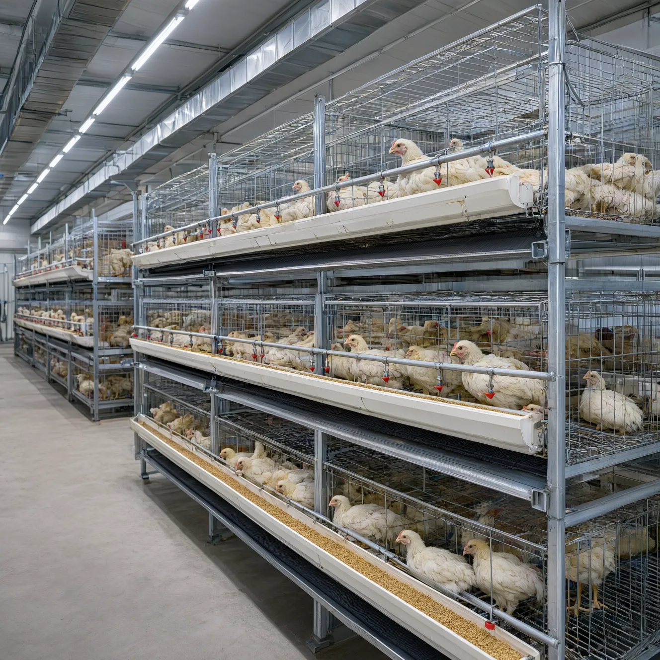 Broiler Cage System