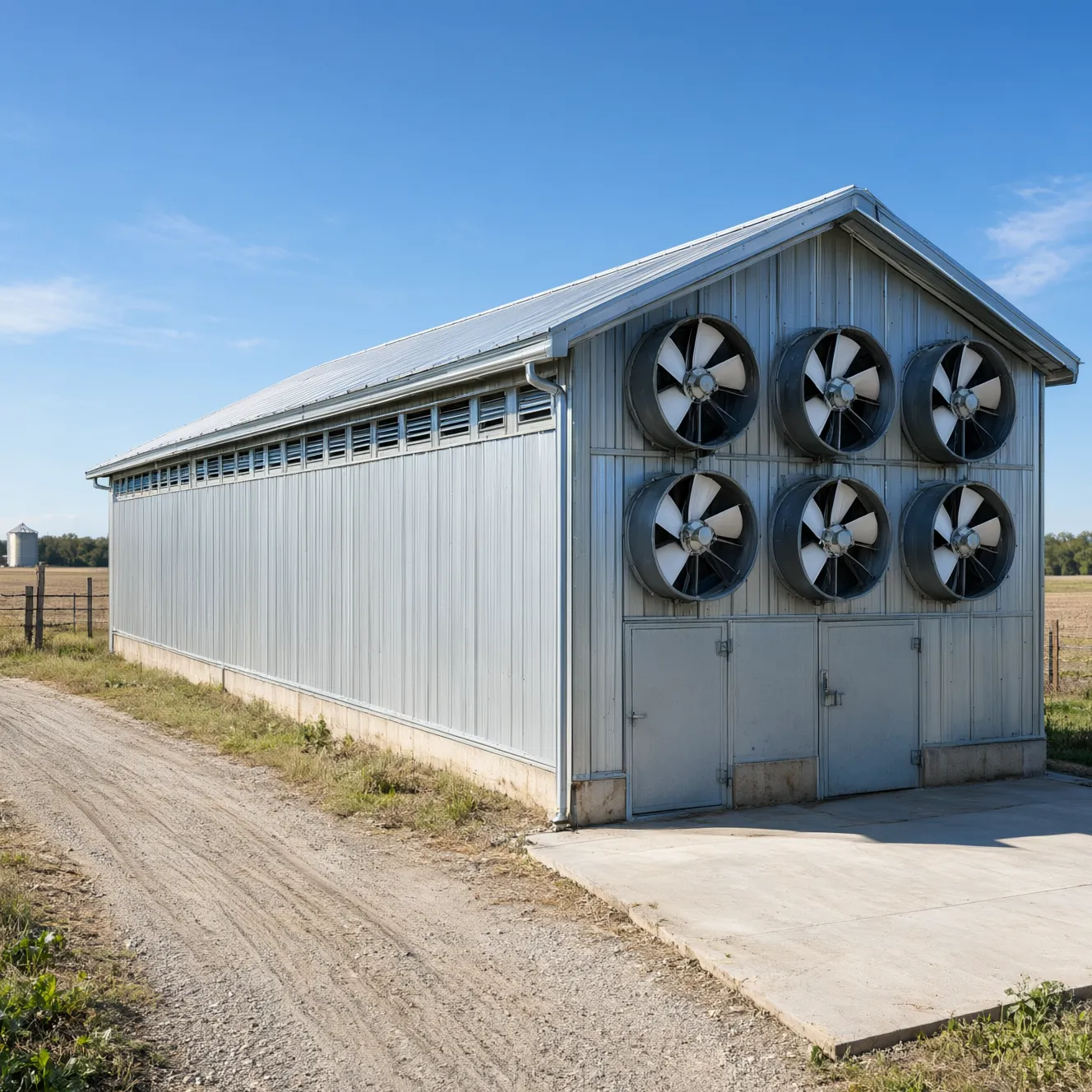 Chicken House & Steel Structure