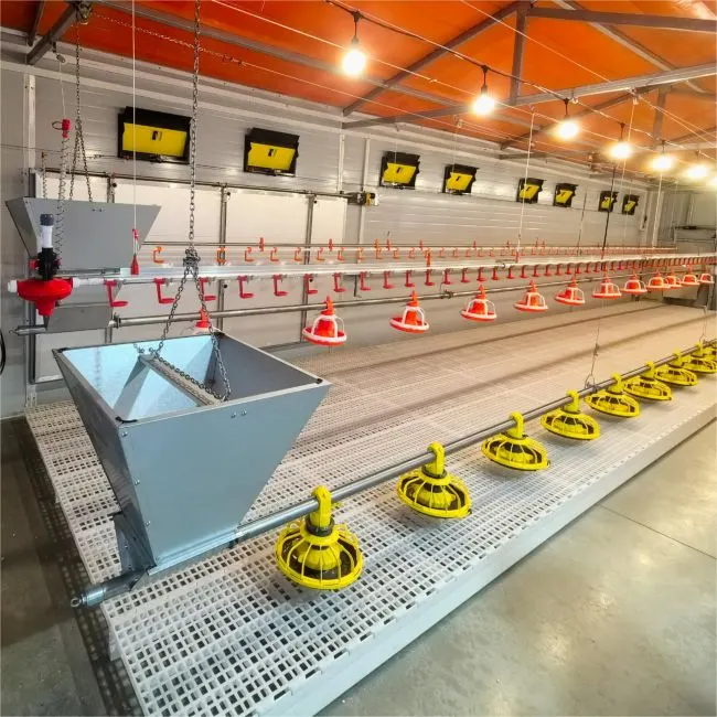 Floor Rearing System detail photo