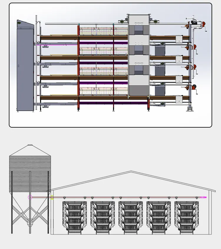 Pullet & Brooding Cage System detail photo